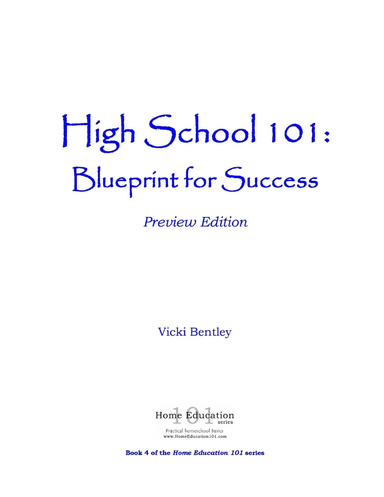 High School 101: Blueprint for Success (Preview Edition)