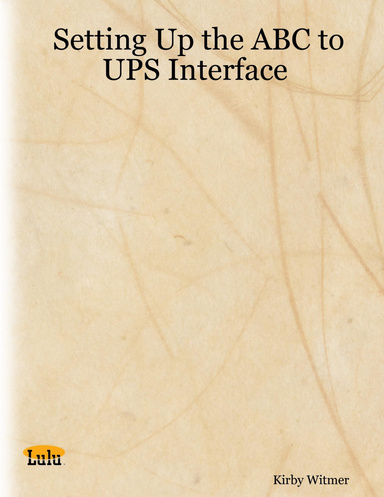 Setting Up the ABC to UPS Interface