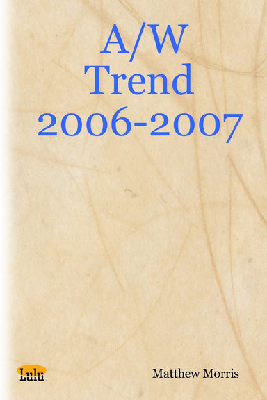 A/W Trend 2006-2007