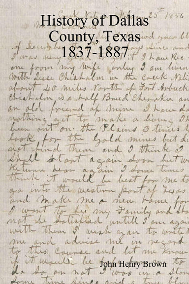 History of Dallas County, Texas 1837-1887
