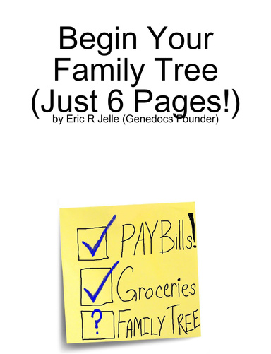 Begin Your Family Tree (Just 5 Pages!)
