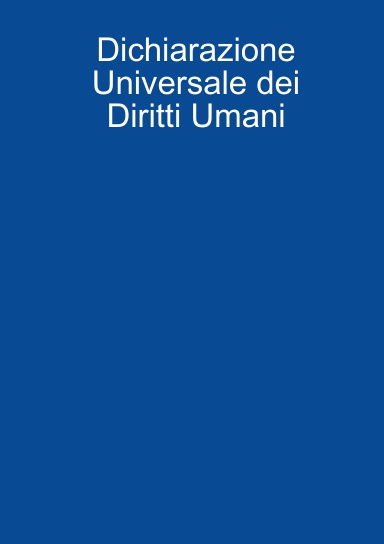 Dichiarazione Universale dei Diritti Umani