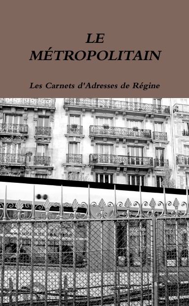 LE METROPOLITAIN PARISIEN Address Book