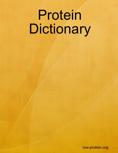 Protein Dictionary