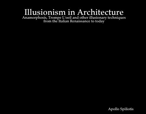 Illusionism in Architecture