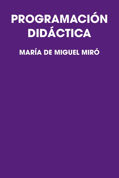 PROGRAMACIÓN DIDÁCTICA