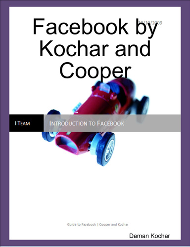 Facebook by Kochar and Cooper