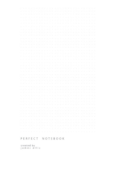 Perfect Notebook