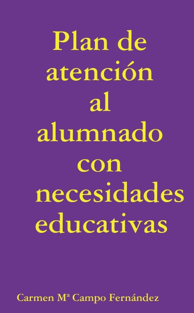 Plan de atención al alumnado con necesidades educativas