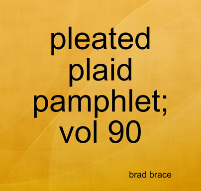 pleated plaid pamphlet; vol 90
