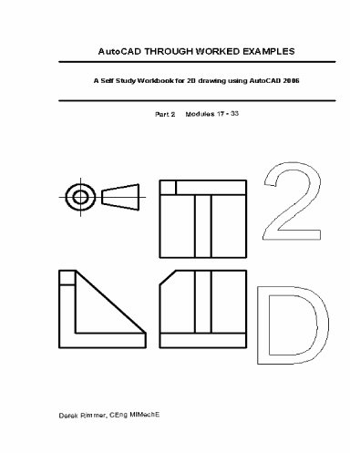AutoCAD Through Worked Examples - Part 2