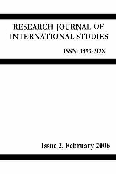 RESSEARCH JOURNAL OF INTERNATIONAL STUDIES