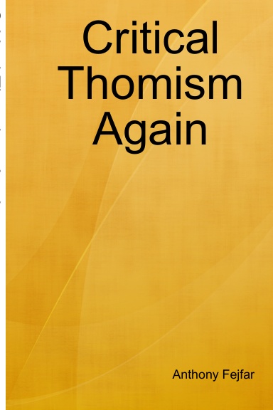 Critical Thomism Again