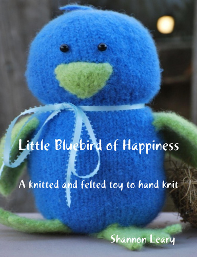 Little Bluebird of Happiness toy knitting pattern