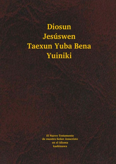 Kashinawa Peru Nuevo Testamento -A5