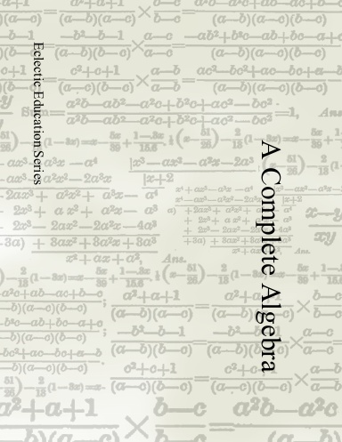 A Complete Algebra