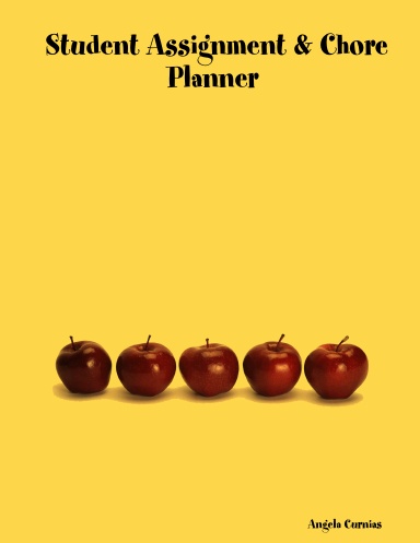 Student Assignment & Chore Planner