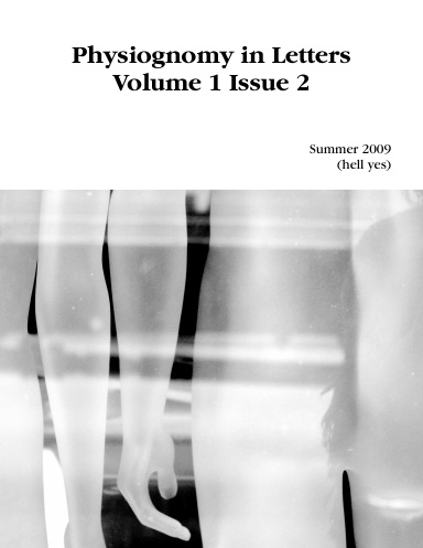 Physiognomy in Letters Volume 1 Issue 2