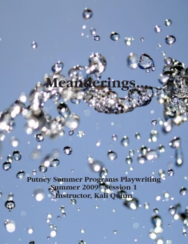 Playwriting Session 1 2009