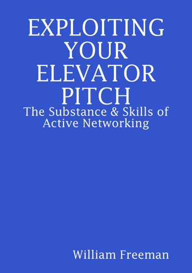 exploiting your elevator pitch