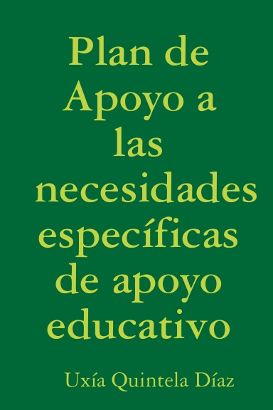 Plan de Apoyo a las necesidades específicas de apoyo educativo