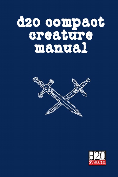 d20 Compact Creature Manual
