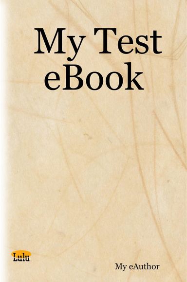 My Test eBook
