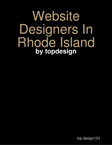 Website Designers In Rhode Island