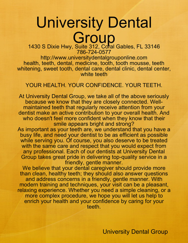 University Dental Group