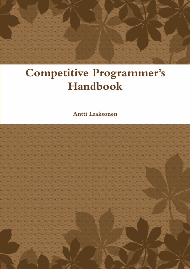 Competitive Programmer's Handbook