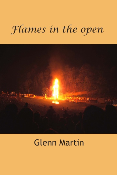 Flames in the open