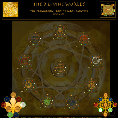 The 9 Divine Worlds - The Primordial Art of Mathematics - Book 01.