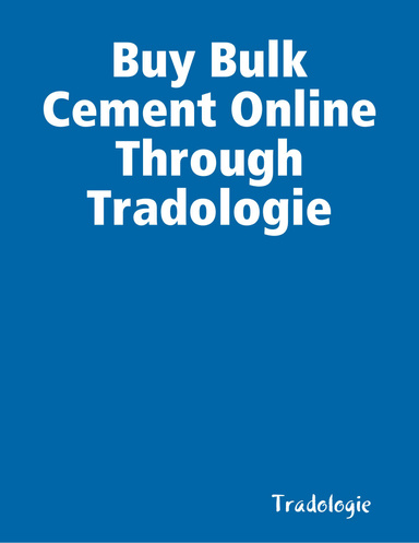 Buy Bulk Cement Online