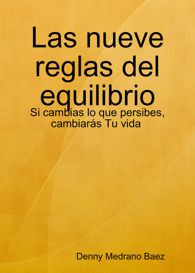 Las Nueve Reglas del Equilibrio