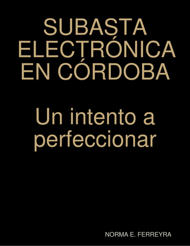 SUBASTA JUDICIAL ELECTRÓNICA EN CÓRDOBA