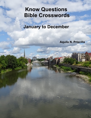 Know Questions Bible Crosswords January to December Coil