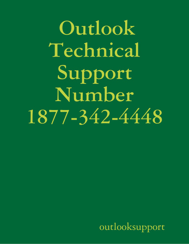 Outlook Technical Support Number 1877-342-4448