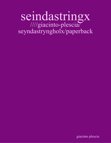 seindastringx