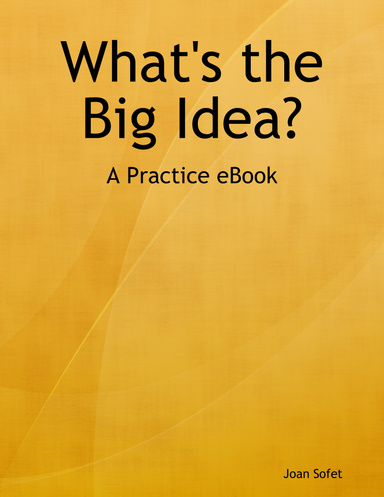 What's the Big Idea