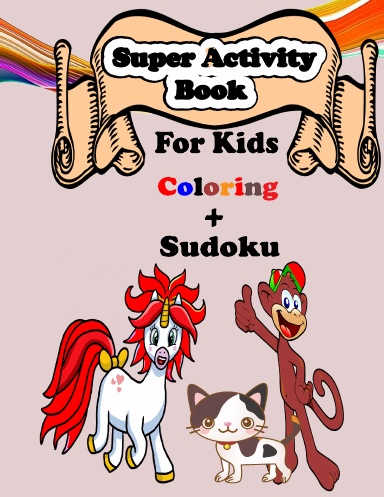 Super Activity Book for kids