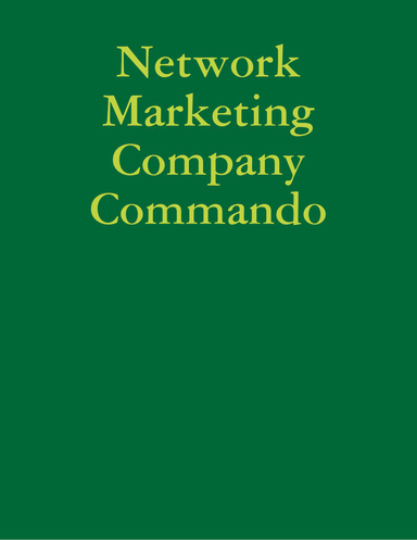 Network Marketing Company Commando