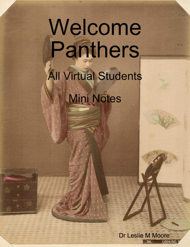 Welcome Panthers - All Virtual Students
