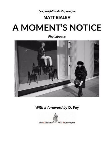 A MOMENT'S NOTICE