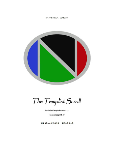 The Templist Scroll