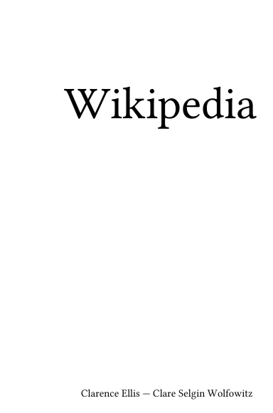 Volume 1612, Clarence Ellis --- Clare Selgin Wolfowitz