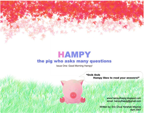 Hampy The Pig : Issue 1 - Good Morning Hampy
