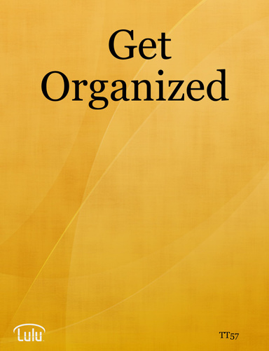 Get Organized