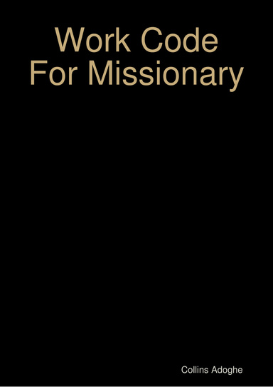 Work Code For Missionary