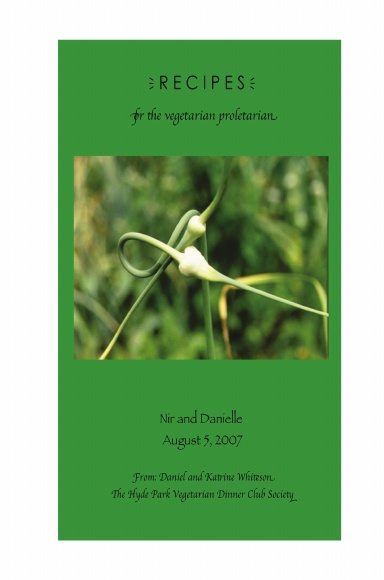 Recipes for the vegetaria proletarian