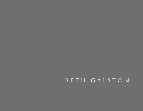 Beth Galston (gray cover)